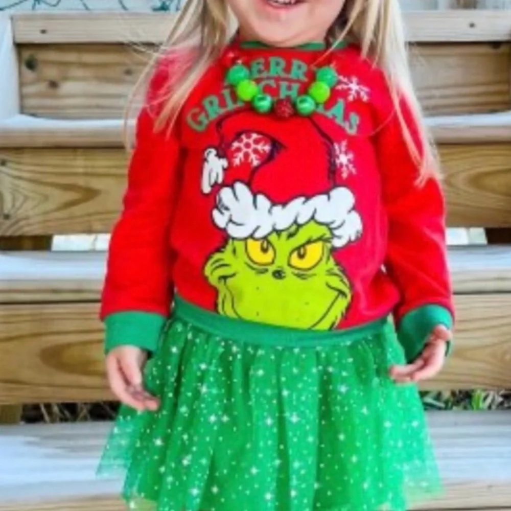 The Grinch Baby Girls Grinchmas Outfit